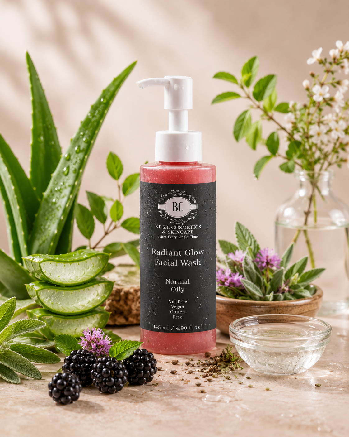 Radiant Glow Facial Wash