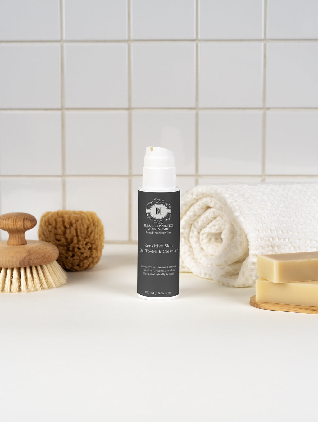 Sensitive Oil-to-Milk Cleansing Gel | Makeup Remover & Nourishing Facial Cleanser