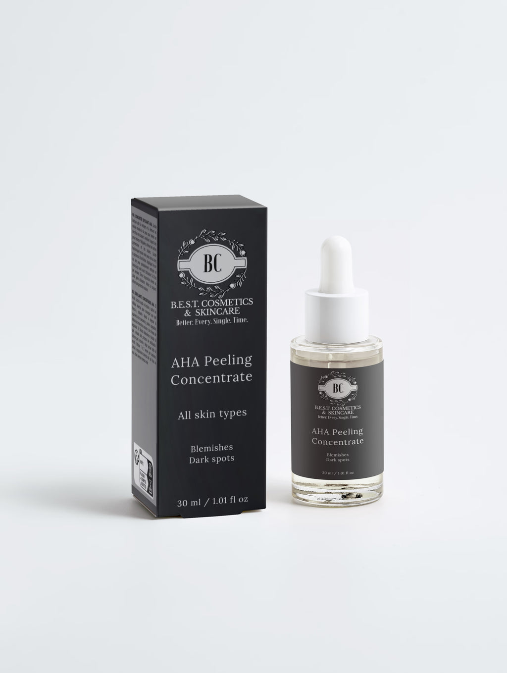 B.E.S.T. Cosmetics & Skincare AHA Peeling Concetrate  for all skin types.